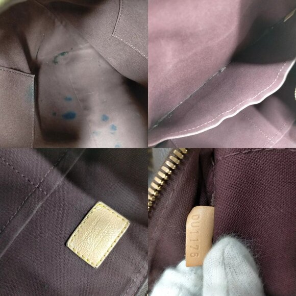 058853AQ (S6) Louis Vuitton Shoulder Bag Berry MM Brown Monogram - Picture 11 of 12